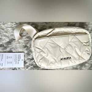 ‼️RARE‼️🎸ATHLETA🎸🔥NWT🔥All About Crossbody Belt Bag in Cream